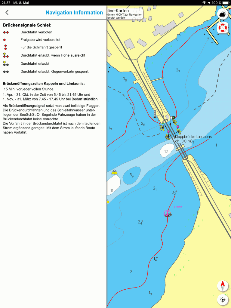 Brücke Lindaunis